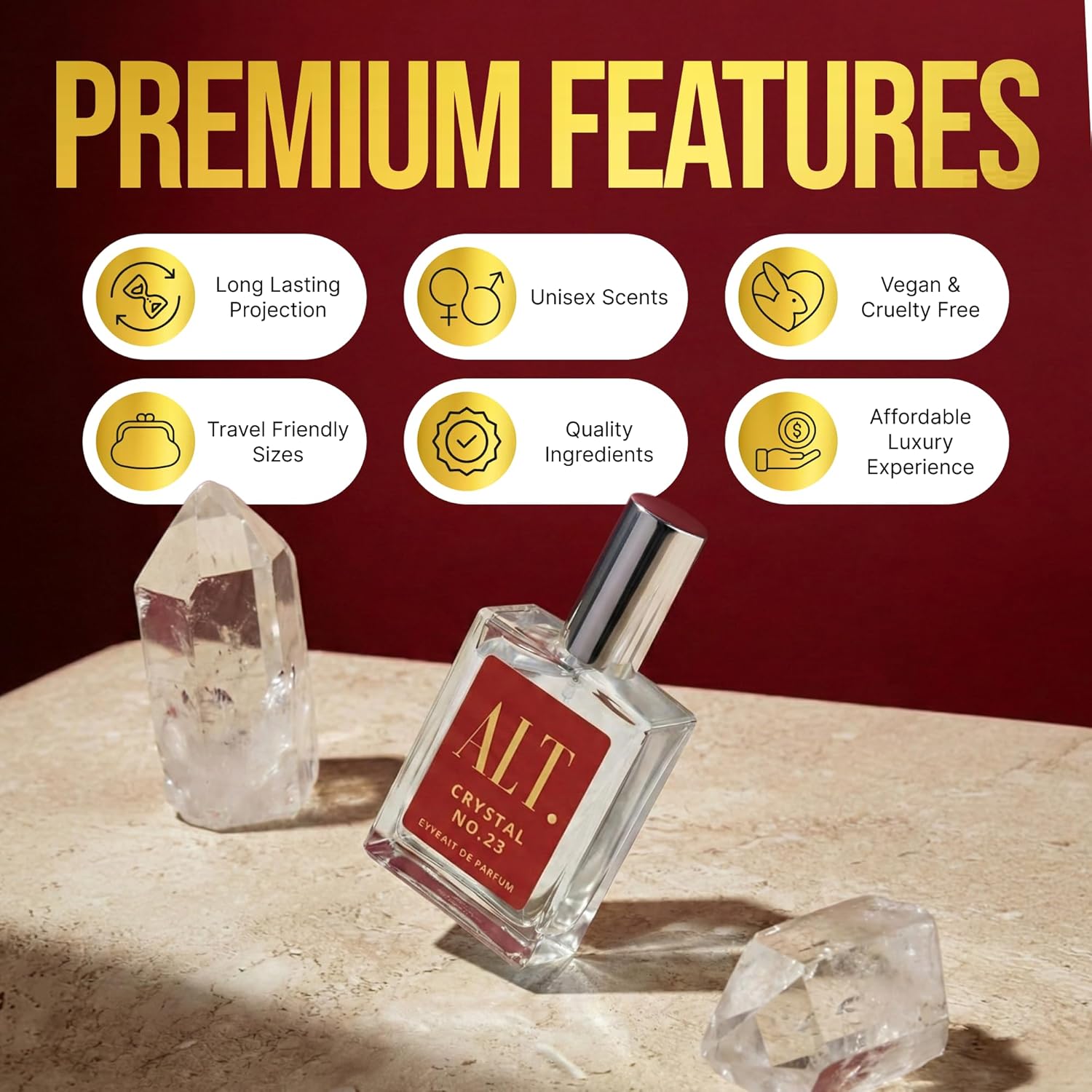 ALT. FRAGRANCES Crystal No. 23 - огляд і ціна Perfume Alcohol Fragrance